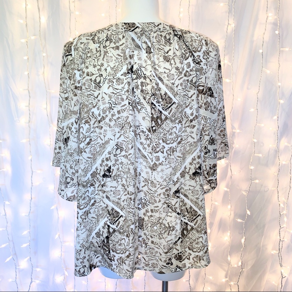 STYLE & CO ⭐️ Loose Fit Embellished Tunic Blouse - Picture 6 of 7